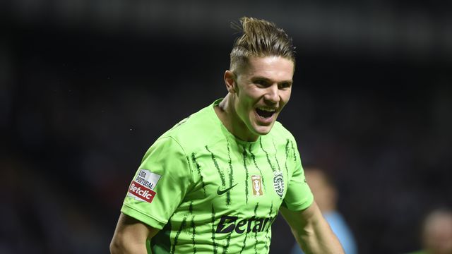 Viktor Gyokeres festeja no Boavista-Sporting (foto: Grafislab)