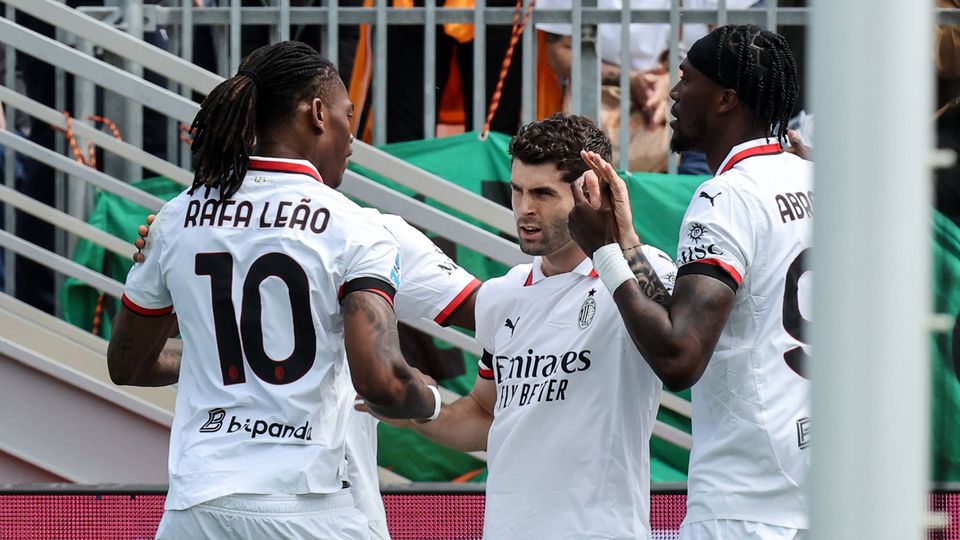 Festejos do Milan
