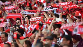 Adeptos do Benfica esgotaram bilhetes para o Estoril