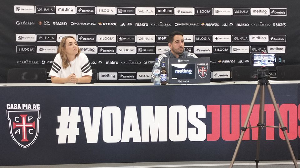 Casa Pia: João Pereira confia em «jogadores sérios» para derrotar Estoril