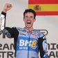 Alex Marquez a celebrar a sua primeira vitória no Moto GP e logo em casa