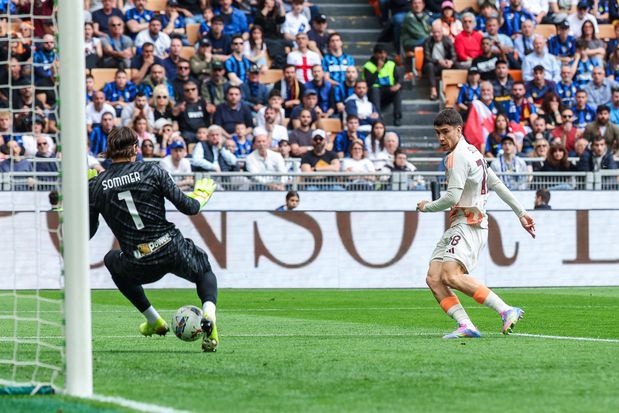 Matías Soulé fez o golo da Roma que derrotou o Inter