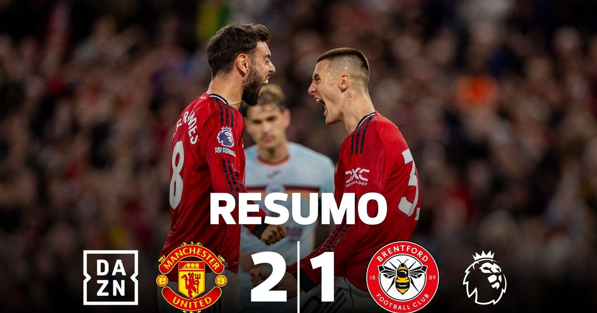 Mais uma assistência de Bruno Fernandes e Man. United vence Brentford (resumo)