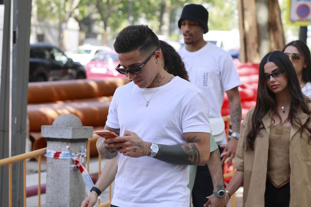 Após a polémica, Enzo Fernández aproveitou as folgas para ir passear... para Madrid - Foto: IMAGO