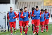 Diogo Valente num treino do Gil Vicente, em 2014/15 - Foto: A BOLA