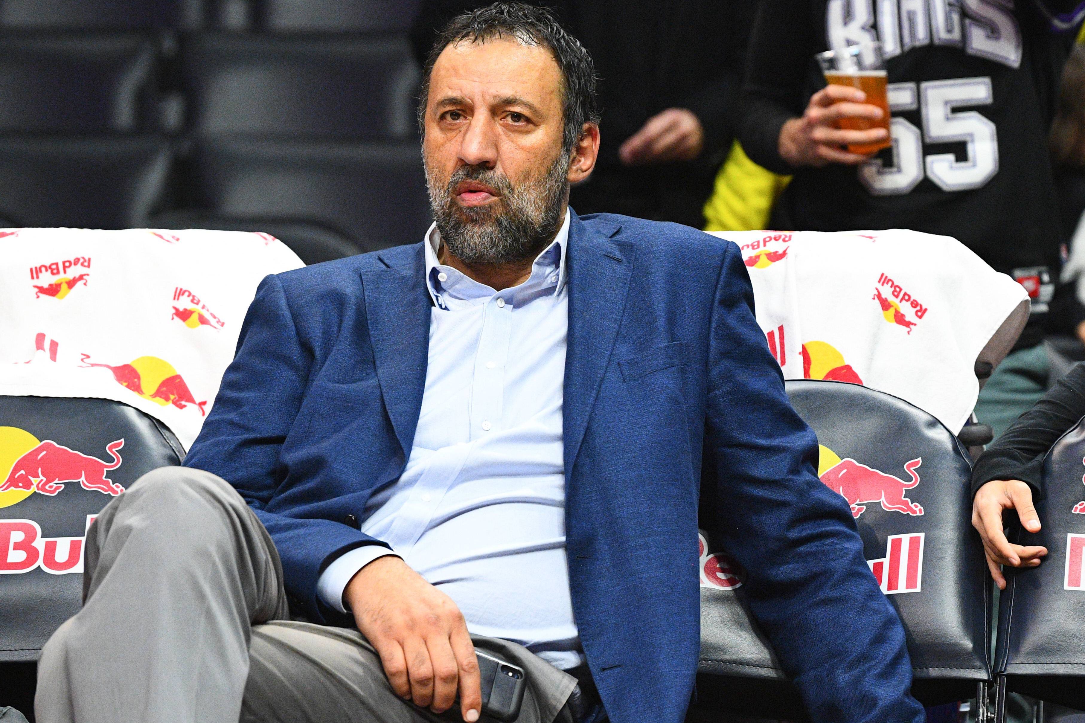 Vlade Divac quando estava à frente dos Sacramento Kings    Fotografia Imago