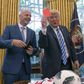 Infantino com Trump