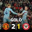 Man. Utd estava a pedi-las! Brentford marca mesmo. E que golaço!
