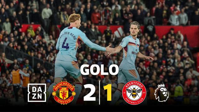 Man. Utd estava a pedi-las! Brentford marca mesmo. E que golaço!