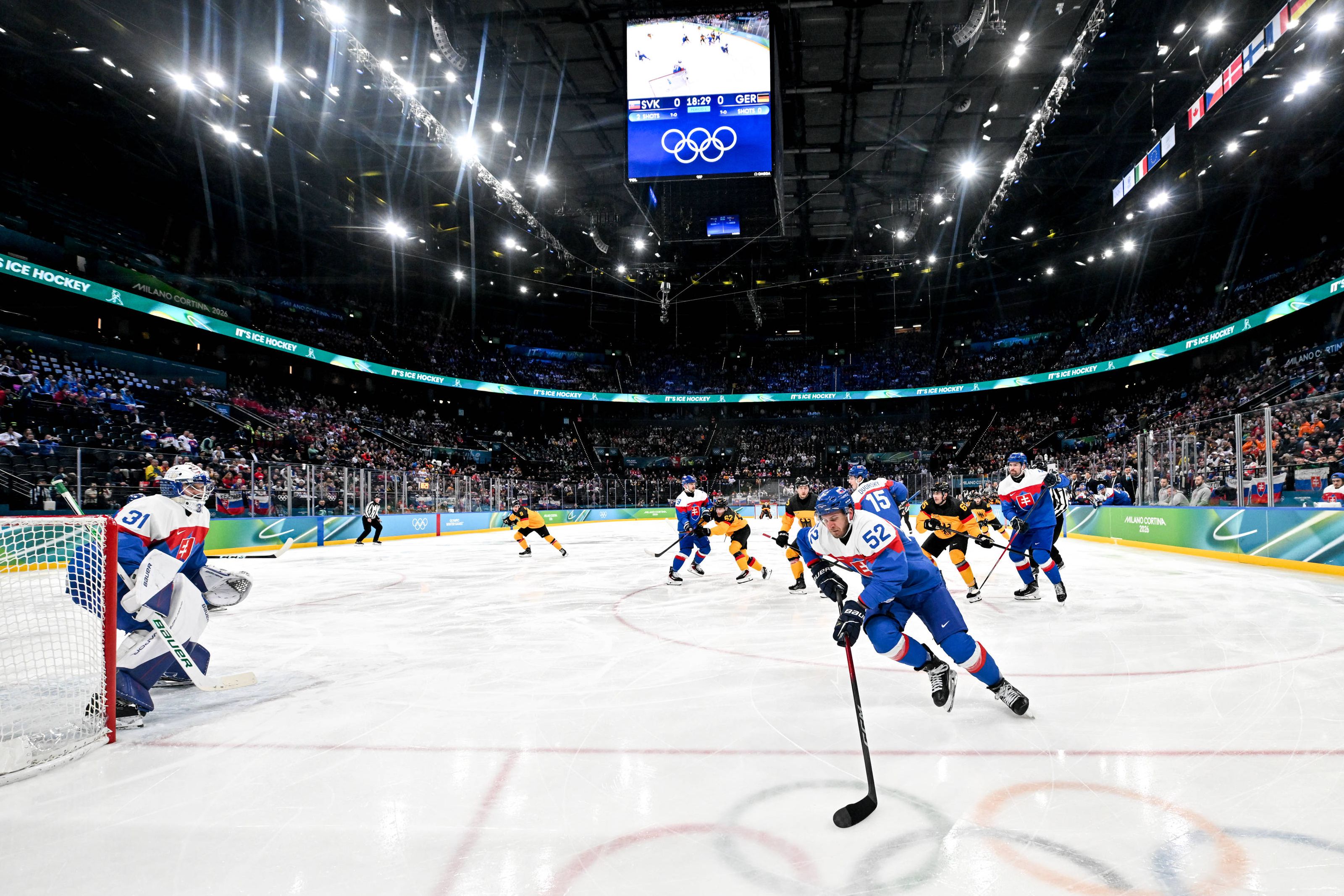 A construção da Arena Santa Giulia foi uma das obras cujo orçamento resvalou bastante. IMAGO