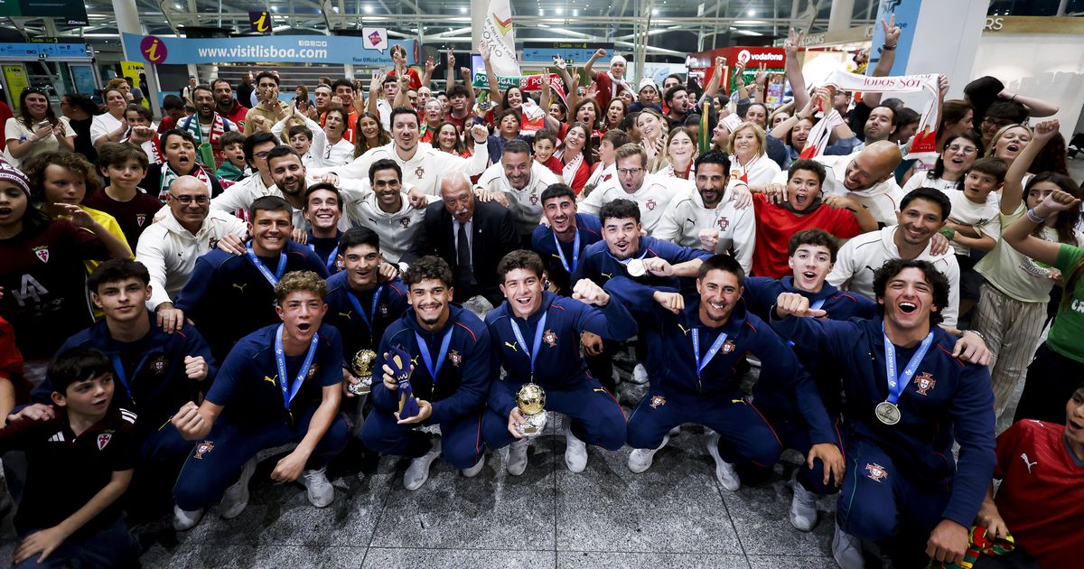 Chegaram os campeões europeus