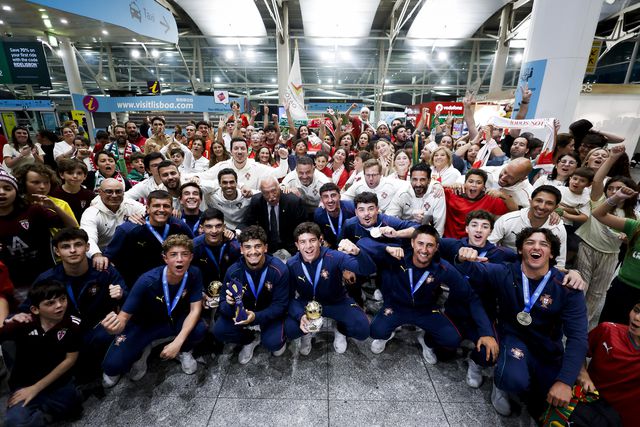 Campeões europeus sub-20 de futebol de praia- FPF