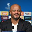 Kompany, treinador do Bayern, em conferência de imprensa