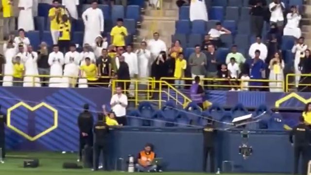 Ronaldo bateu recorde de golos na Arábia Saudita e foi ao túnel
