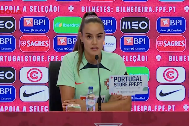 «Olham para nós como uma seleção a crescer e começamos a sentir essa pressão»