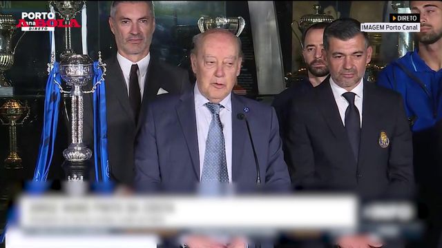 O discurso de Pinto da Costa na cerimónia de entrega da Taca De Portugal