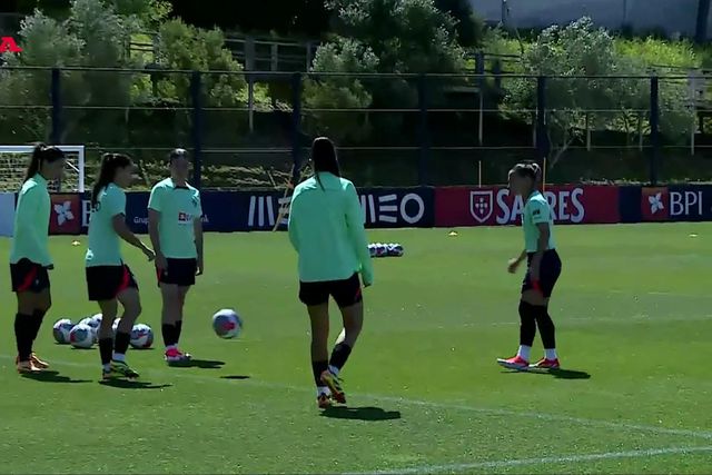 Treino da Seleção Feminina