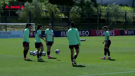 Treino da Seleção Feminina