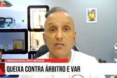 «Se Rui Costa vai à procura das notas do árbitro e do VAR, não vai ter»