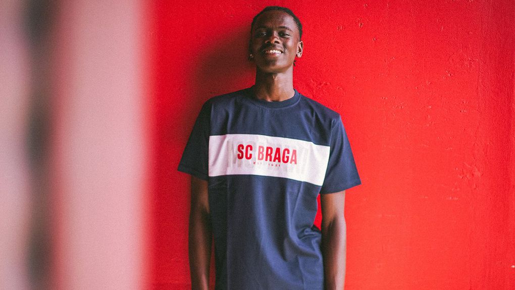 Cabral Camará tem-se destacado na formação dos minhotos e viu agora o seu talento premiado (Foto: SC Braga)