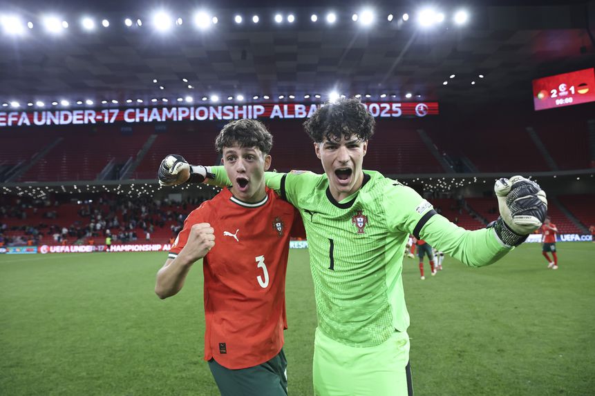 Romário Cunha é o titular da baliza de Portugal - Foto: FPF