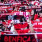 Apoio dos adeptos benfiquistas não tem faltado