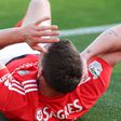 Belotti com as mãos na cabeça na final da Taça entre Benfica e Sporting (foto: IMAGO)