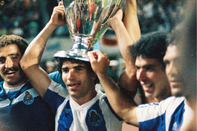 FC Porto festejou em Viena após um triunfo contra o Bayern (Foto: FC Porto)