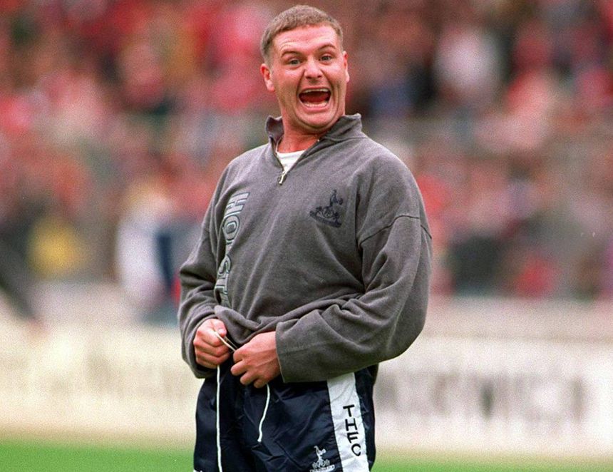 Paul Gascoigne em 1990 (Foto: IMAGO)