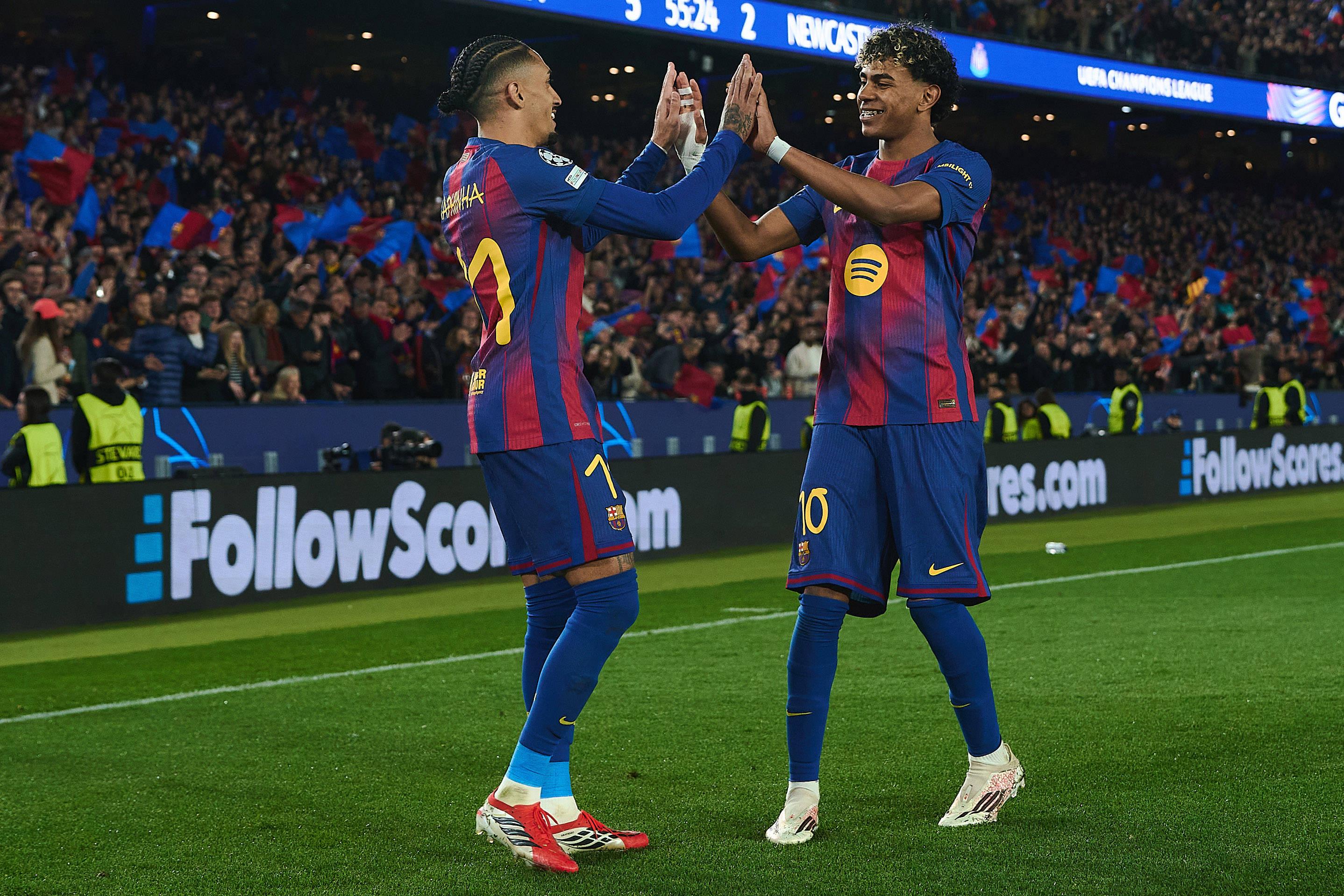 2. Barcelona - 441.8 milhões de seguidores (mais 3.4% do que em junho de 2025)