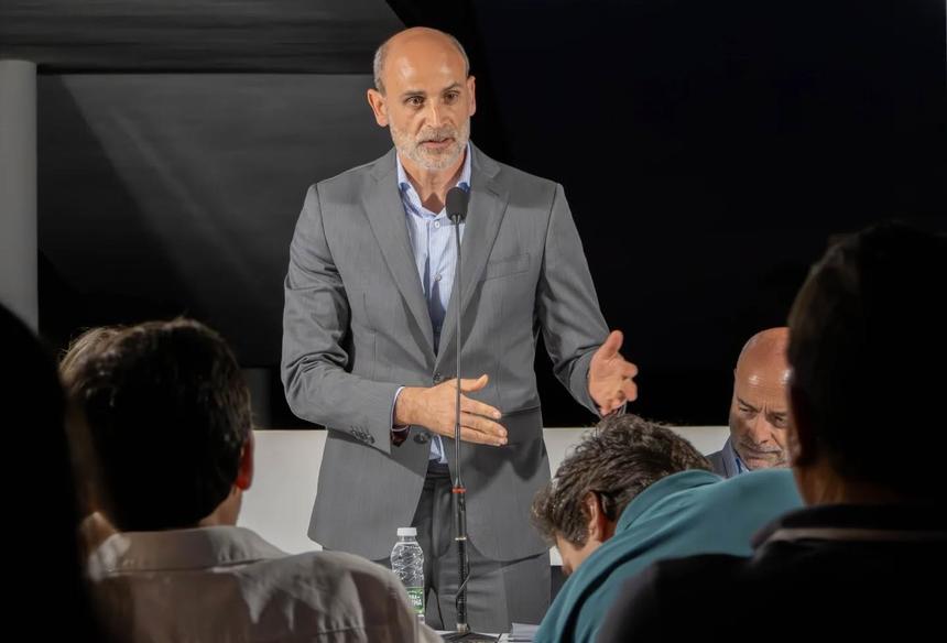 O concorrente à presidência do Vitória de Guimarães Rui Rodrigues - Foto: Conquistar o Futuro