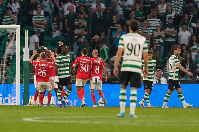 Sporting 1-2 Benfica com 601.516 telespectadores - Foto: Imago