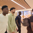 Doumbia já em Lisboa  (Foto A BOLA)