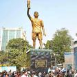 Estátua de Messi em Calcutá, na Índia, foi inaugura em dezembro último - Foto: D. R.