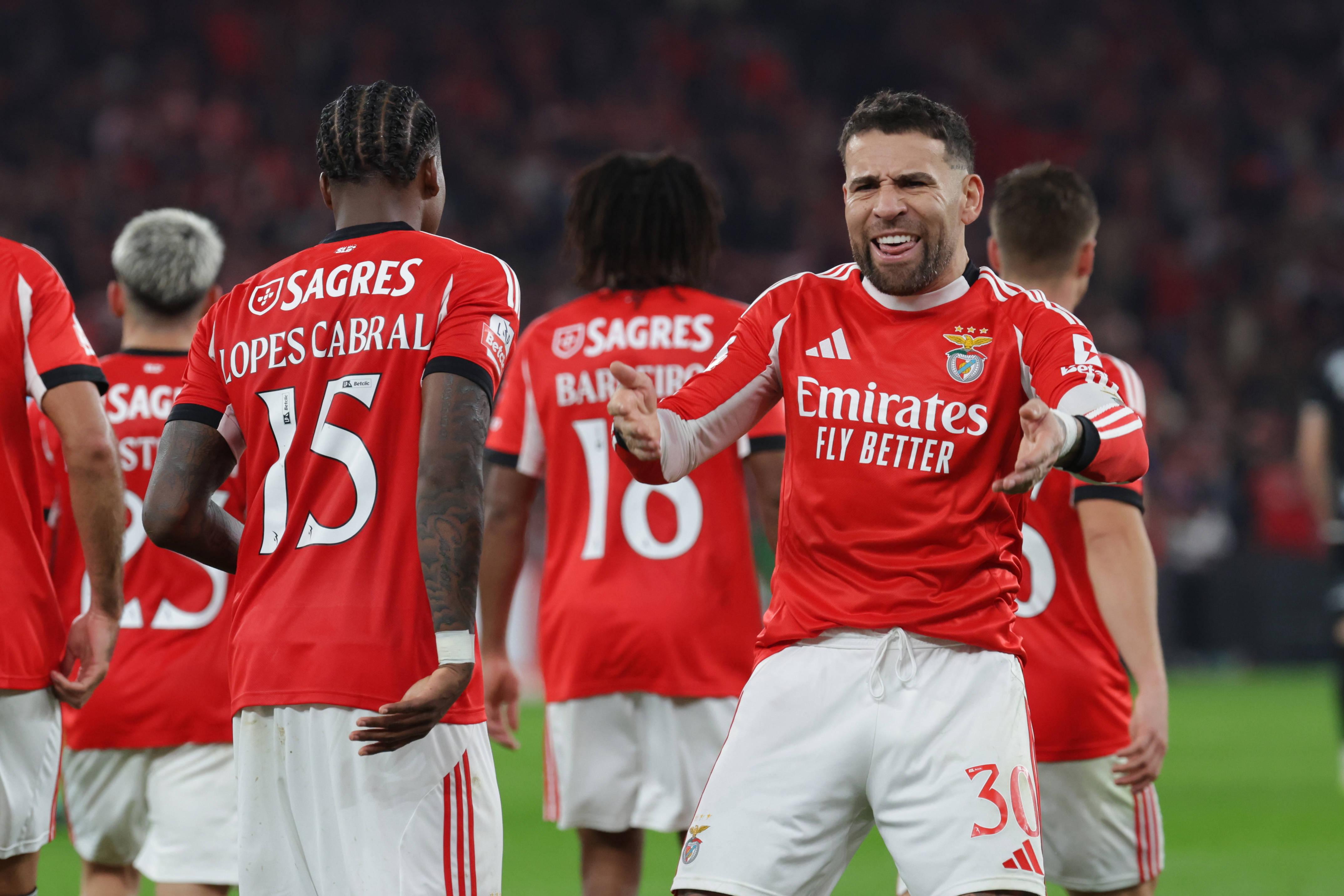 57. Benfica - 13.0 milhões de seguidores (mais 6.1% do que em junho de 2025)