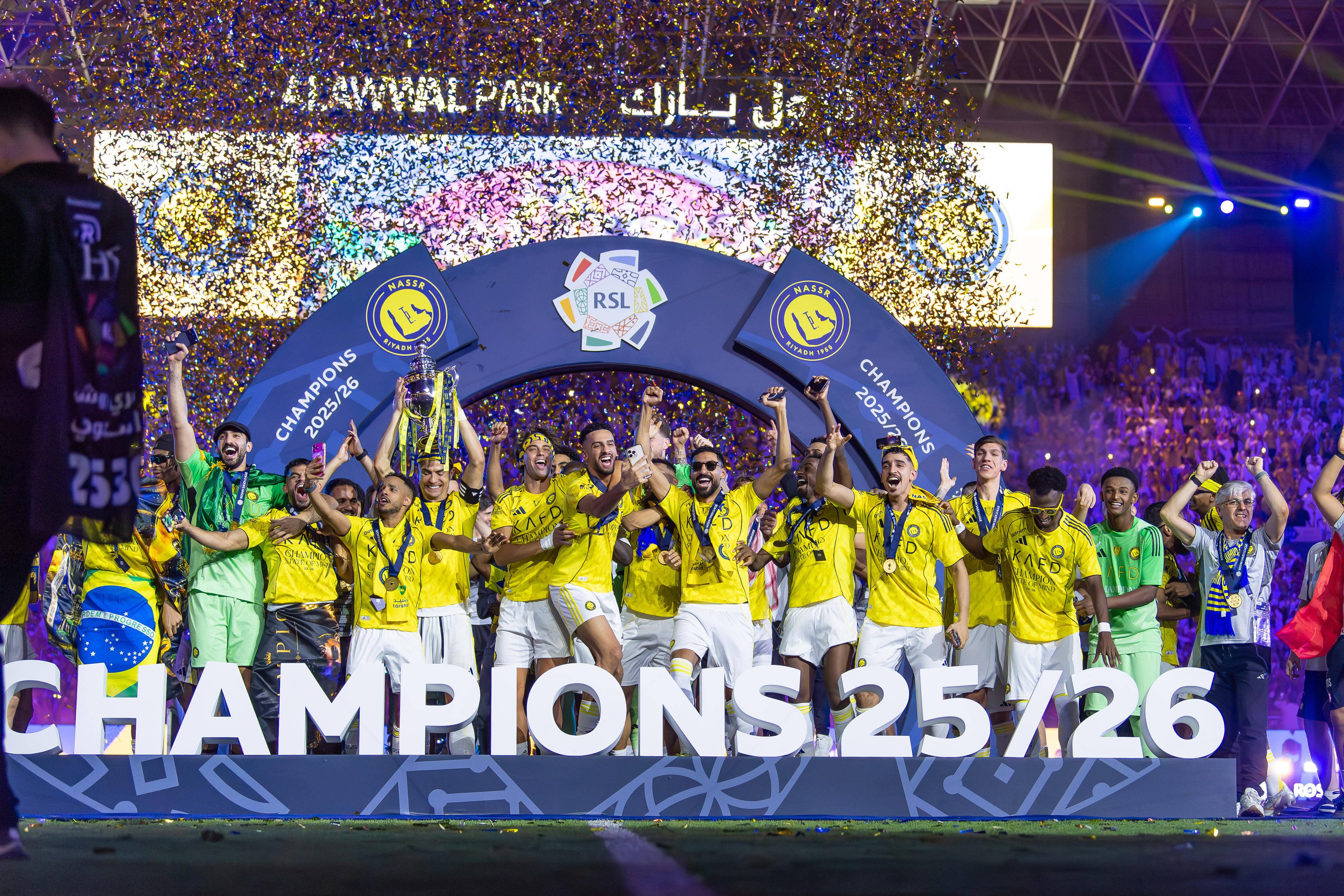 16. Al Nassr- 66.0 milhões de seguidores (mais 6.6% do que em junho de 2025)