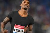 Kerley venceu os 100 metros ficou muito longe do recorde mundial de Bolt. IMAGO