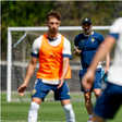 Os Sub-18, apresentaram-se  esta quarta-feira na Cidade do Futebol, para a preparação de qualificação do Europeu Sub-19 Imgem: FPF