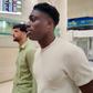 Issa Doumbia no Aeroporto Humberto Delgado, em Lisboa - Foto: A BOLA