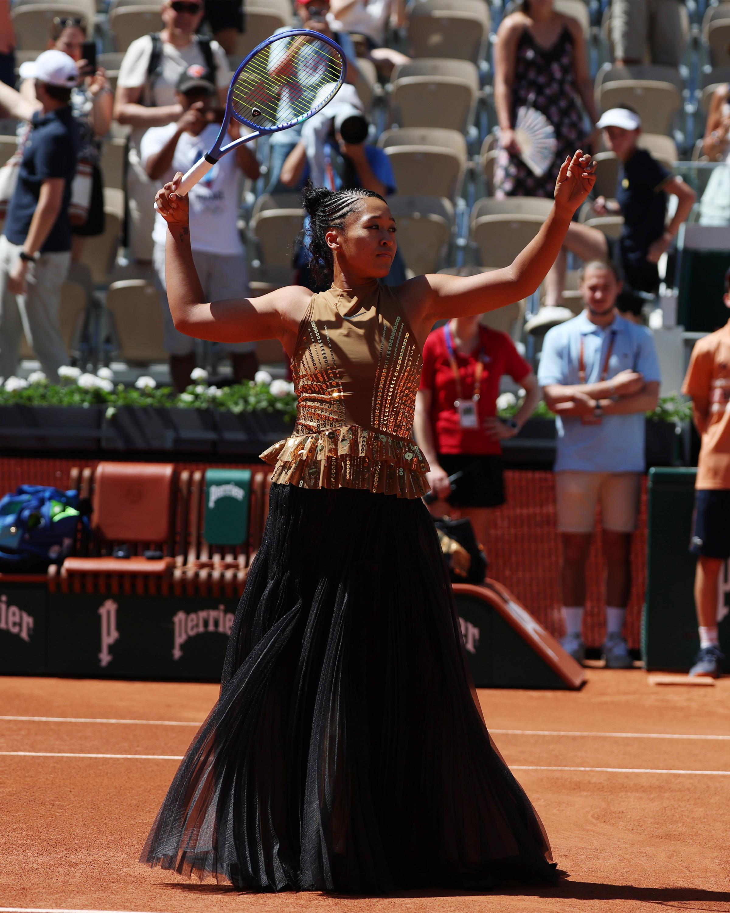 Naomi Osaka surpreendeu com indumentária em Roland Garros - Foto: IMAGO