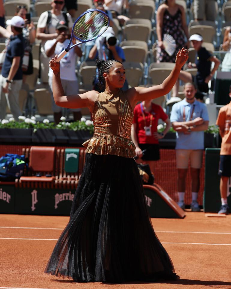 Naomi Osaka surpreendeu com indumentária em Roland Garros - Foto: IMAGO