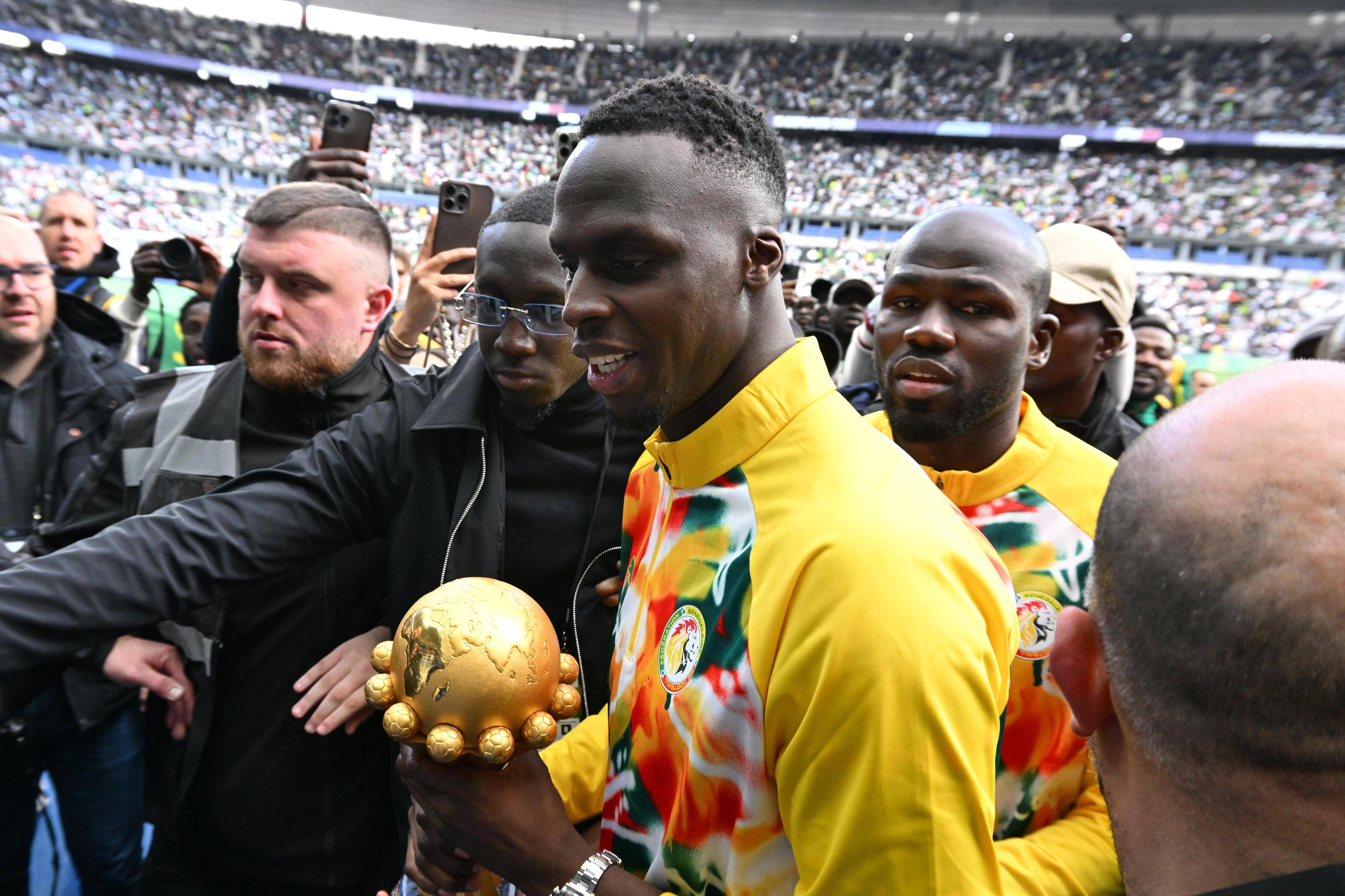 Édouard Mendy venceu a CAN 2022 pelo Senegal
