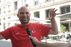 Adeptos do Besiktas entusiasmados com Rafa