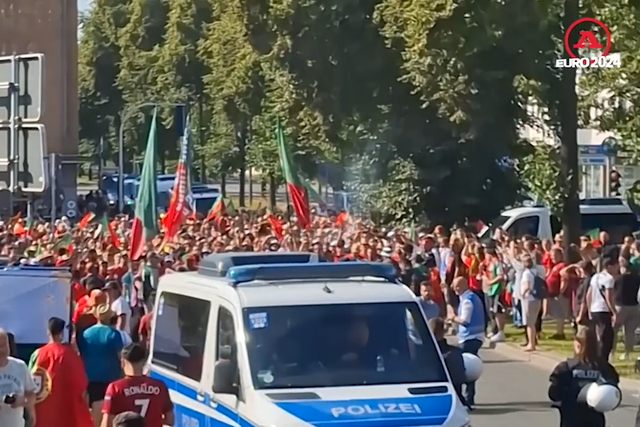 'Por dentro' da claque portuguesa no Euro 2024