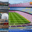 Vídeo: Barcelona mostra o antes e o agora de Camp Nou