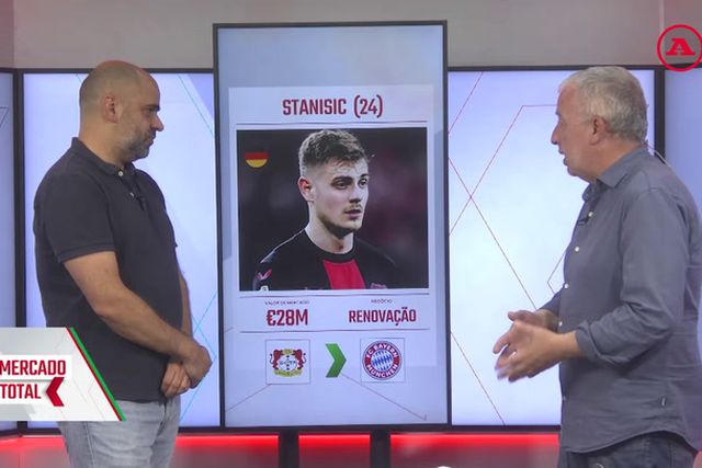 «Renovação de Stanisic é sinal de que o Bayern está atento à evolução do jogador»