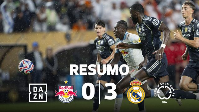 Vinícius assiste e marca e Real Madrid despacha Salzburgo