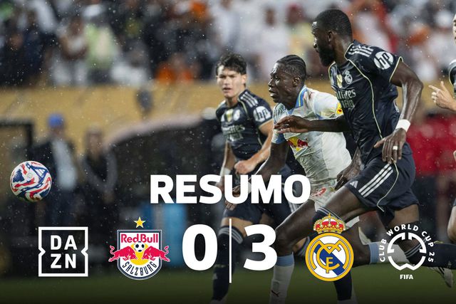 Vinícius assiste e marca e Real Madrid despacha Salzburgo