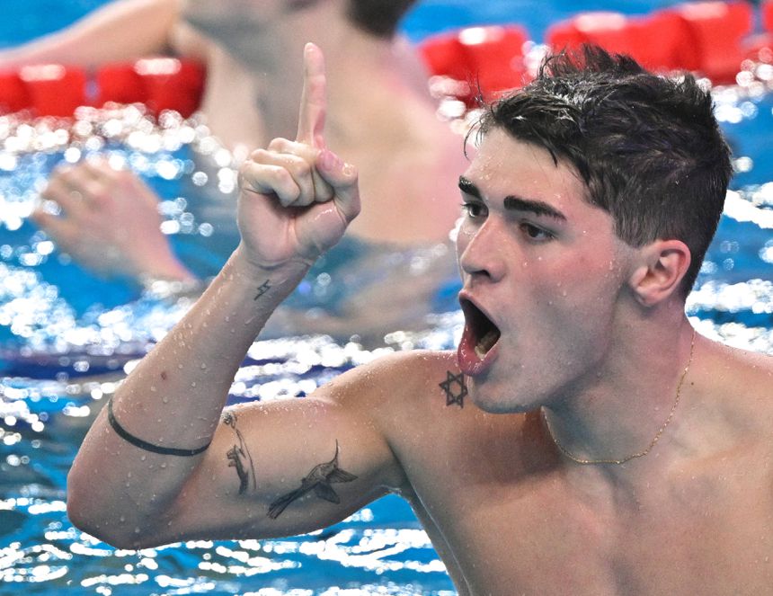 Diogo Ribeiro bateu recorde nacional dos 50 metros livres