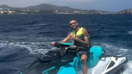Jogadores do Sporting de férias a gozarem últimos cartuchos